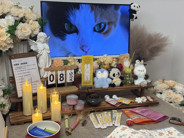 宠物爪印留念与纪念品定制